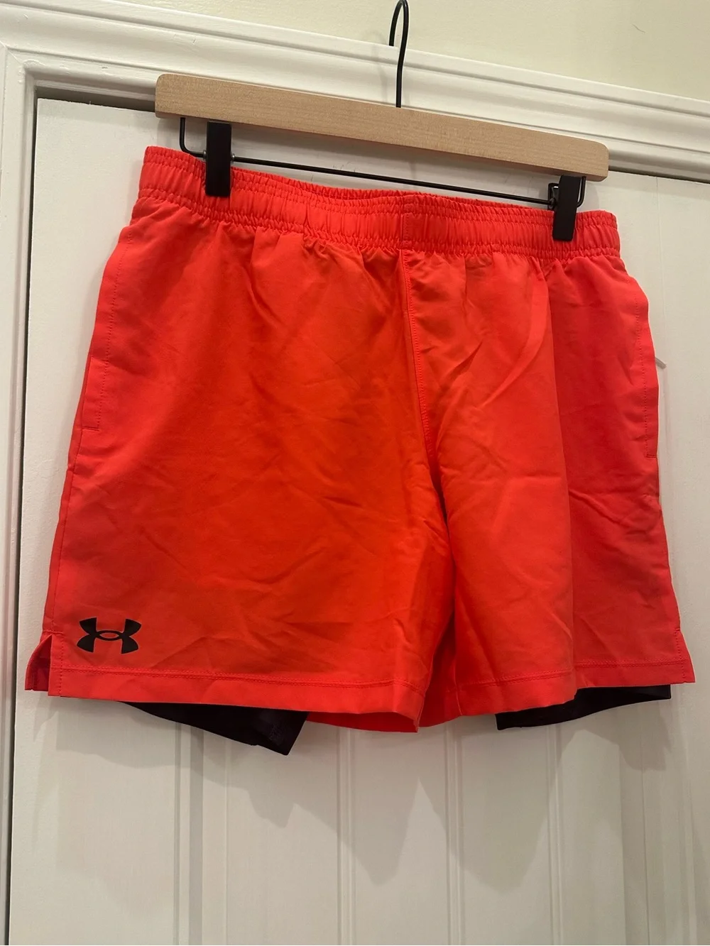 NWT Under Armour Tech Woven 2 in 1 Shorts YXL